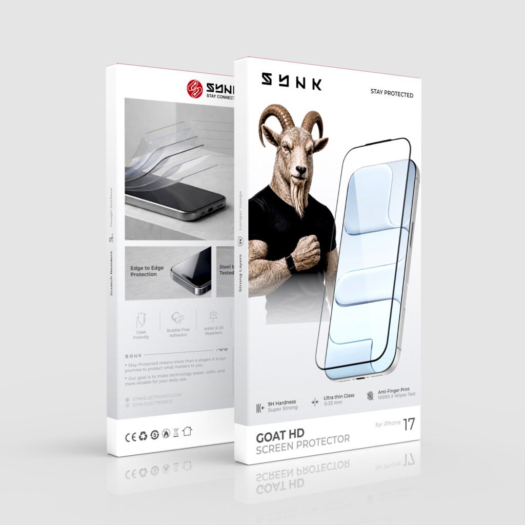 SYNK GOAT PRIVACY SCREEN PROTECTOR FOR IPHONE 17