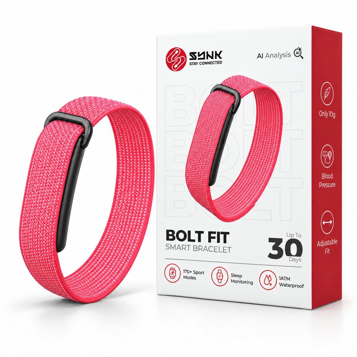 SYNK BOLT FIT Smart Bracelet - Image 2