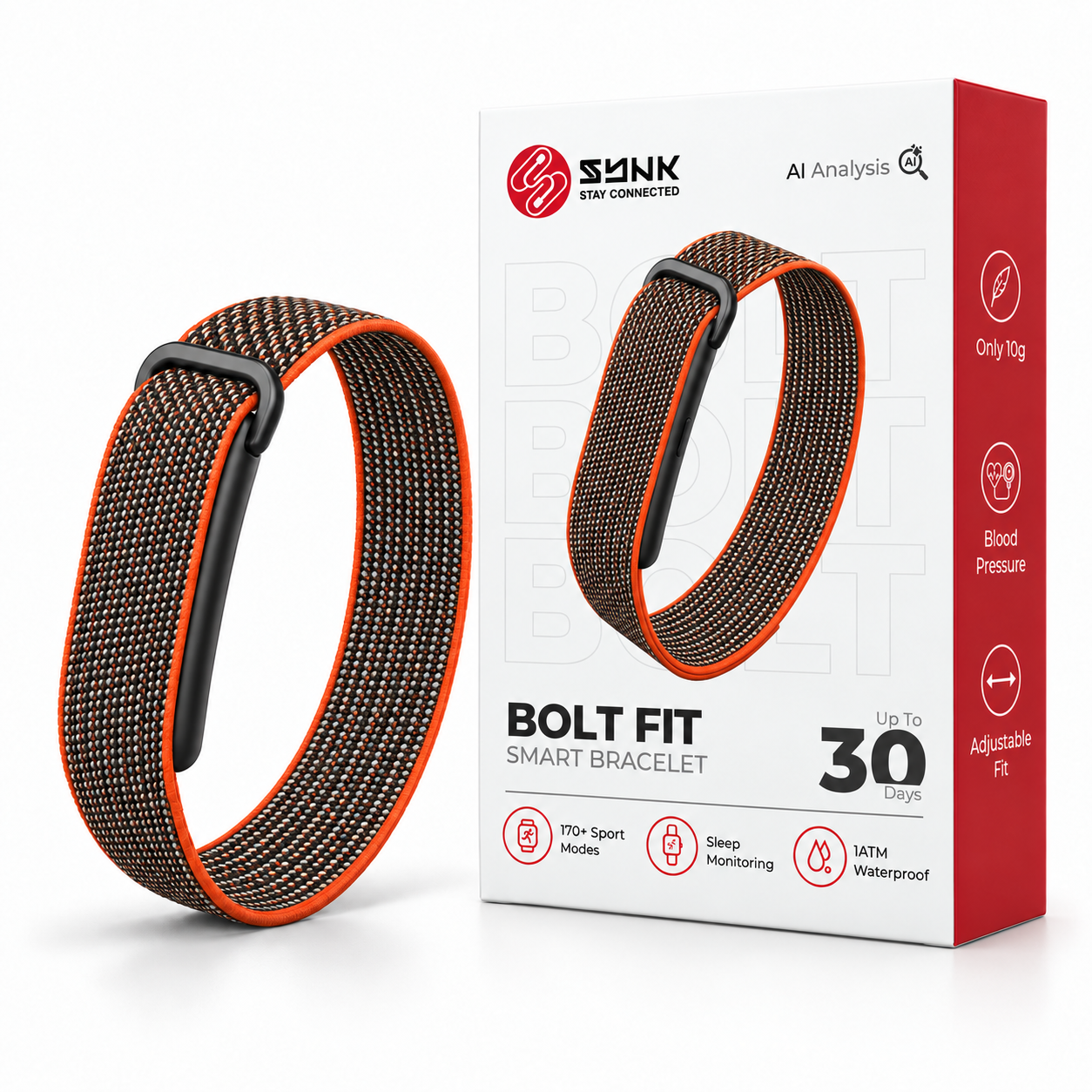SYNK BOLT FIT Smart Bracelet - Image 2